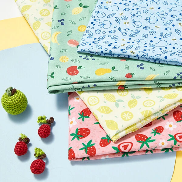 Cotton Jersey Sweet Strawberries | PETIT CITRON – Pink 9 Cotton Jersey Sweet Strawberries | PETIT CITRON – Pink - Image 7