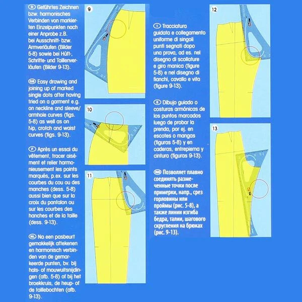 Dressmaker’s Ruler 23 X 60 Cm – Transparent | Prym 8 Dressmaker’s Ruler 23 X 60 Cm – Transparent | Prym - Image 6