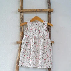 Cotton Jersey Flower Tendrils – Offwhite -Tailor Supplies Sales Store ZB05 55