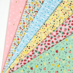 Cotton Jersey Sweet Strawberries | PETIT CITRON – Pink 19 Cotton Jersey Sweet Strawberries | PETIT CITRON – Pink -Tailor Supplies Sales Store ZB06 10