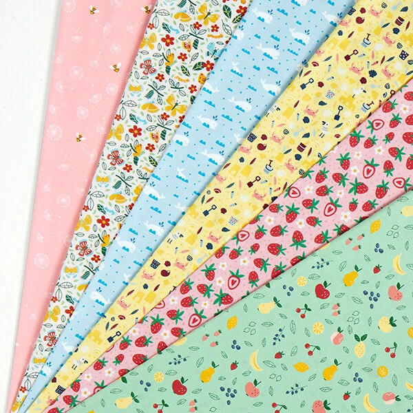 Cotton Jersey Sweet Strawberries | PETIT CITRON – Pink 10 Cotton Jersey Sweet Strawberries | PETIT CITRON – Pink - Image 8