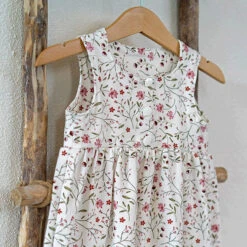 Cotton Jersey Flower Tendrils – Offwhite -Tailor Supplies Sales Store ZB06 13