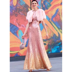 Evening Dress, McCall´s 8038 | 44-50 -Tailor Supplies Sales Store ZB06 175