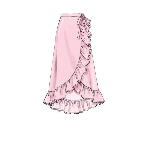 Bodysuits | Wrap Skirts, McCalls 7606 | L - XXL 9 Bodysuits | Wrap Skirts, McCalls 7606 | L - XXL - Image 7