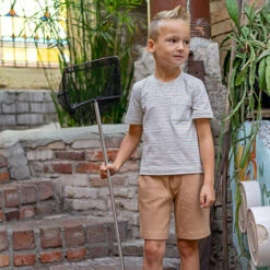 Cotton Jersey Drawn Lines– Offwhite 16 Cotton Jersey Drawn Lines– Offwhite -Tailor Supplies Sales Store ZB06 3