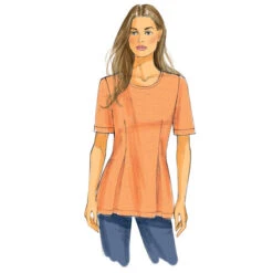 Tops, Butterick 5988 | 16 - 24 -Tailor Supplies Sales Store ZB06 71