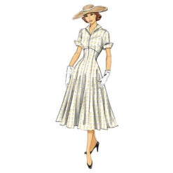 Vintage - Dress 1952, Butterick 6018 | 6 - 14 -Tailor Supplies Sales Store ZB06 72