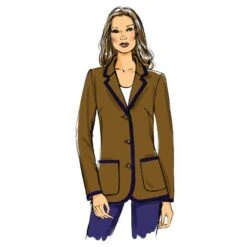 Blazer, Butterick 5926 | 8 - 16 -Tailor Supplies Sales Store ZB07 91