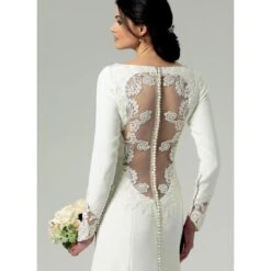 Bridal Dress, Butterick 5779 | 4 - 12 -Tailor Supplies Sales Store ZB08 34