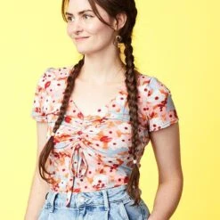 GOTS Cotton Jersey Birds & Flowers | Tula – Pink -Tailor Supplies Sales Store ZB08 8