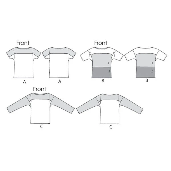 Top, Vogue 8877 | L - XXL 9 Top, Vogue 8877 | L - XXL - Image 7