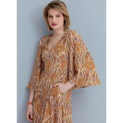 Dress, Vogue 9328 | 14 - 22 22 Dress, Vogue 9328 | 14 - 22 -Tailor Supplies Sales Store ZB09 16