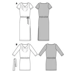 Dress, Burda 6639 -Tailor Supplies Sales Store ZB09 17