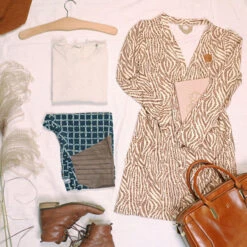 GOTS Cotton Jersey Checks | Tula – Midnight Blue/mustard -Tailor Supplies Sales Store ZB09