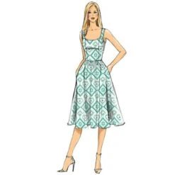 Misses' Dress, Vogue 9100 -Tailor Supplies Sales Store ZB09 28