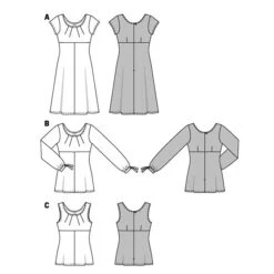 Dress / Blouse, Burda 6685 -Tailor Supplies Sales Store ZB09 47