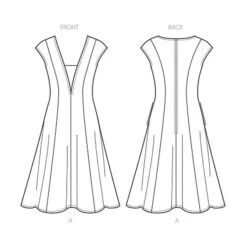 Misses' Dress And Dickie, Very Easy Vogue 9292 | 6 - 22 16 Misses' Dress And Dickie, Very Easy Vogue 9292 | 6 - 22 -Tailor Supplies Sales Store ZB10 14