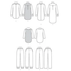 Tunic / Pants, Butterick 6294 | 8 - 16 -Tailor Supplies Sales Store ZB11 119