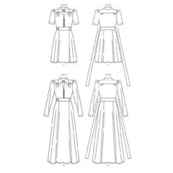 Dress | Vogue 1908 | 34-50 15 Dress | Vogue 1908 | 34-50 -Tailor Supplies Sales Store ZB11 124