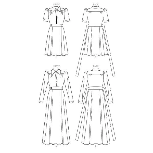 Dress | Vogue 1908 | 34-50 9 Dress | Vogue 1908 | 34-50 - Image 7