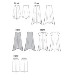 Tops / Dress / Pants, Butterick 5655 | 8-16 -Tailor Supplies Sales Store ZB11 125