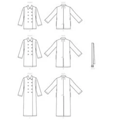 Coat, Vogue 9367 | 42-50 -Tailor Supplies Sales Store ZB11 132