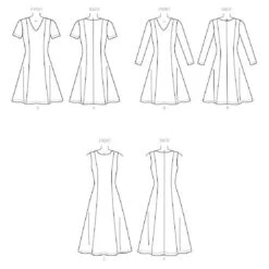 Dress | Butterick 6850 | 32-48 -Tailor Supplies Sales Store ZB11 134