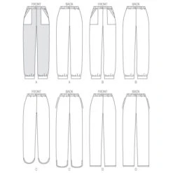 Pants, Butterick 6137 | 6 - 14 -Tailor Supplies Sales Store ZB11 14
