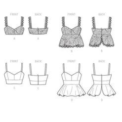 Top, McCall‘s 7958 | 32-48 17 Top, McCall‘s 7958 | 32-48 -Tailor Supplies Sales Store ZB11 140