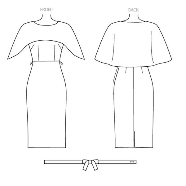 Vogue Misses'/Misses' Petite Dress, Badgley Mischka 1579 | 14 -22 8 Vogue Misses'/Misses' Petite Dress, Badgley Mischka 1579 | 14 -22 - Image 6