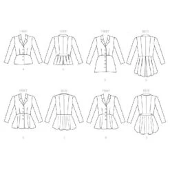 Jacket, McCalls 7513 | 6 - 14 -Tailor Supplies Sales Store ZB11 168