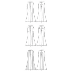 Flares, McCall´s 8007| 40-48 -Tailor Supplies Sales Store ZB11 176