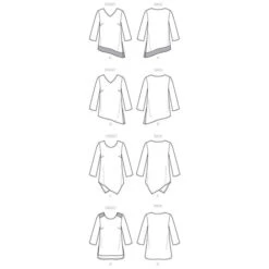 Top / Tunic, Butterick 6263 | 18W - 24W -Tailor Supplies Sales Store ZB11 180