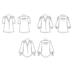 Top | Butterick 6855 | 32-50 -Tailor Supplies Sales Store ZB11 197