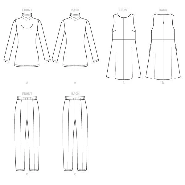 Top | Tunic | Pants - Kathryn Brenne, Vogue 9337 | 16 - 24 12 Top | Tunic | Pants - Kathryn Brenne, Vogue 9337 | 16 - 24 - Image 10