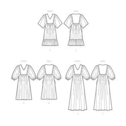 Dress | McCalls 8312 | 32-40 -Tailor Supplies Sales Store ZB11 21