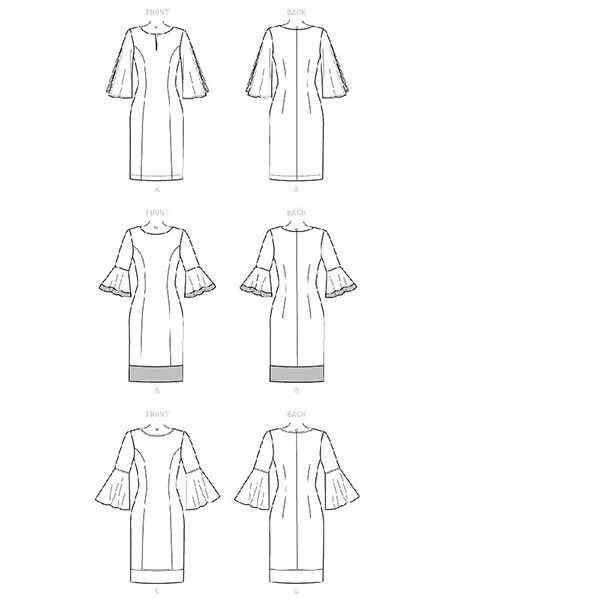 Dress | Butterick 6624 | 34-42 10 Dress | Butterick 6624 | 34-42 - Image 8