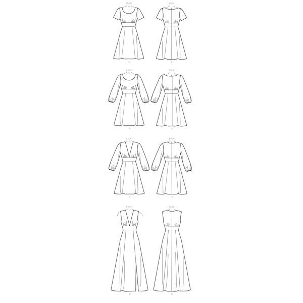 Misses' Dresses, McCalls 7802 | 14 - 22 10 Misses' Dresses, McCalls 7802 | 14 - 22 - Image 8