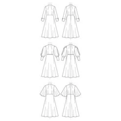 Dress, Vogue 9327 | 14 - 22 -Tailor Supplies Sales Store ZB11 24