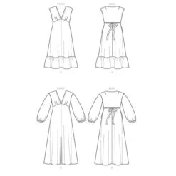 Misses' Dress, Very Easy Vogue 9311 | 6 - 22 17 Misses' Dress, Very Easy Vogue 9311 | 6 - 22 -Tailor Supplies Sales Store ZB11 249