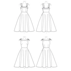 Dress - Vintage 1953, McCalls 7599 | 6 - 14 -Tailor Supplies Sales Store ZB11 252