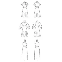 Dress | McCalls 8141 | 42-50 13 Dress | McCalls 8141 | 42-50 -Tailor Supplies Sales Store ZB11 26