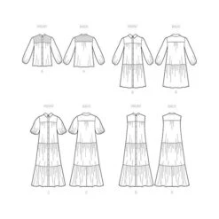 Dress | McCalls 8285 | 32-40 -Tailor Supplies Sales Store ZB11 30