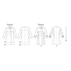 Coat, Vogue V8884 -Tailor Supplies Sales Store ZB11 40