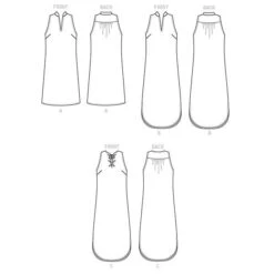 Dress, Butterick 6551 | L - XXL 13 Dress, Butterick 6551 | L - XXL -Tailor Supplies Sales Store ZB11 47