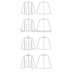 Misses' Cape, Butterick 6603 | 14 - 22 -Tailor Supplies Sales Store ZB11 49