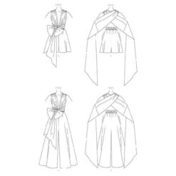 Dress | Vogue 1708 | 34-42 13 Dress | Vogue 1708 | 34-42 -Tailor Supplies Sales Store ZB11 52