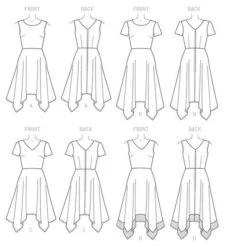 Dress, McCalls 7315 | 32-40 -Tailor Supplies Sales Store ZB11 60