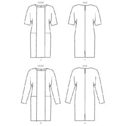 Dress, Vogue V9022 -Tailor Supplies Sales Store ZB11 61