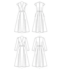 Dress, Vogue 1672 | 40-48 13 Dress, Vogue 1672 | 40-48 -Tailor Supplies Sales Store ZB11 62